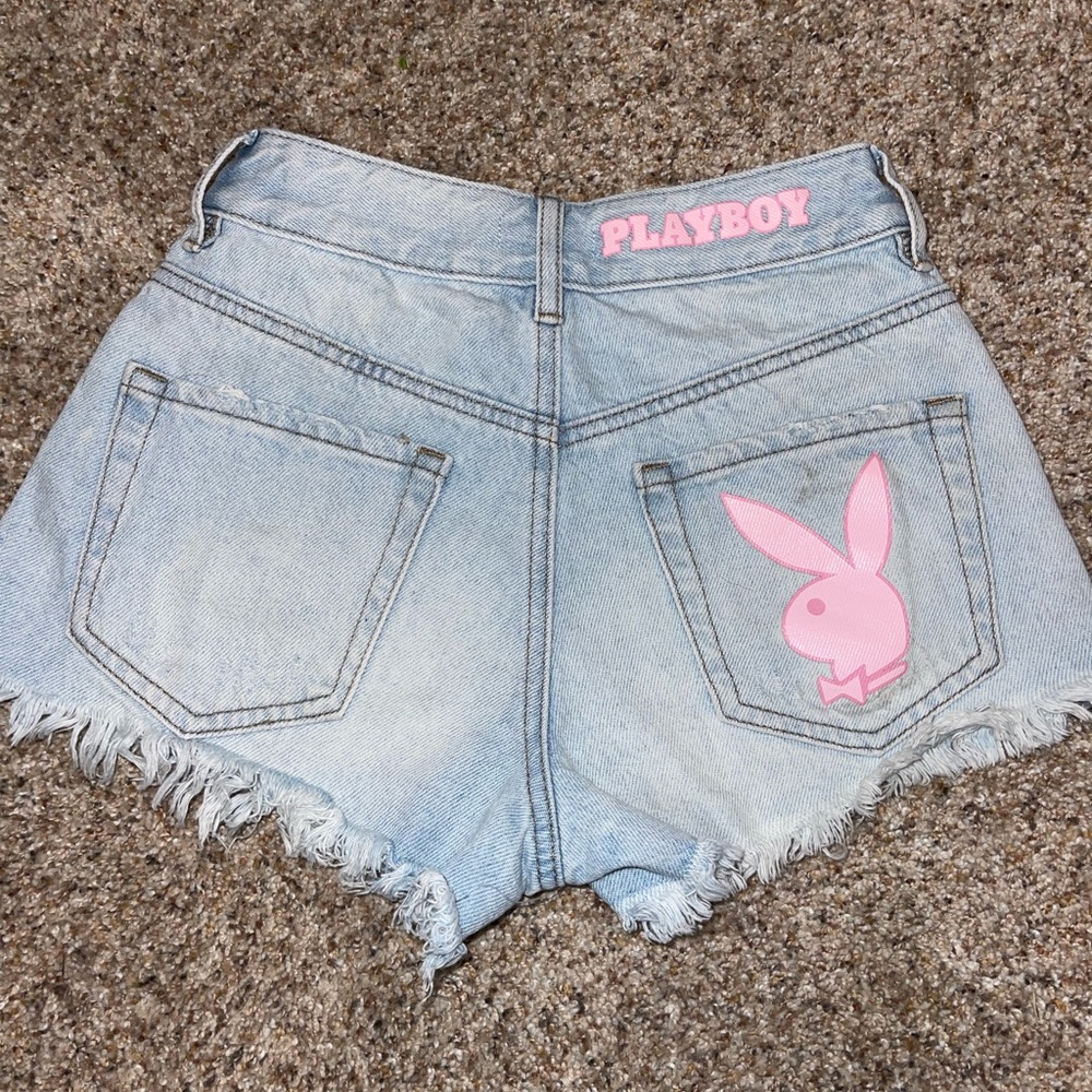 Pacsun playboy denim shorties